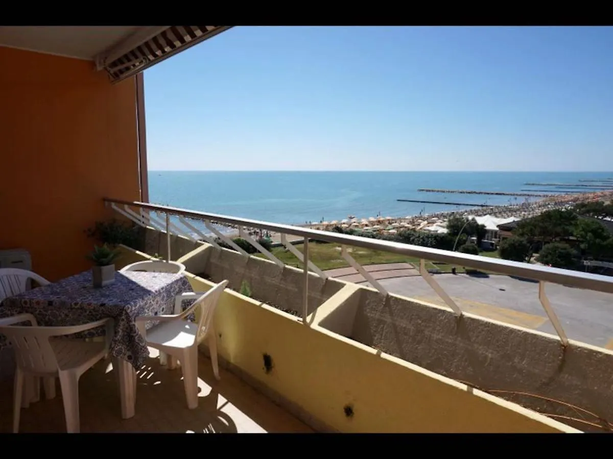 Lovely Seaview Flat For 5 Guests-Beahost Rentals Porto Santa Margherita di Caorle Apartmán